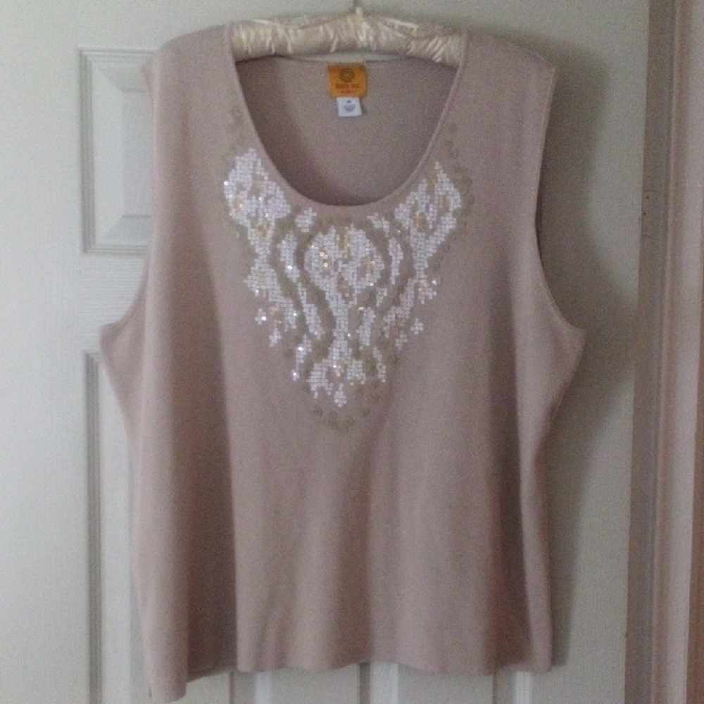 Sequin Sleeveless Top - Ruby Rd